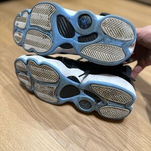 Kids Black and Blue Athletic Shoes